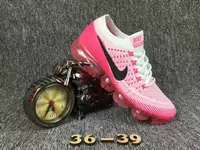 nike flyknit air vapormax femmes chaussures 2017 blanc rose